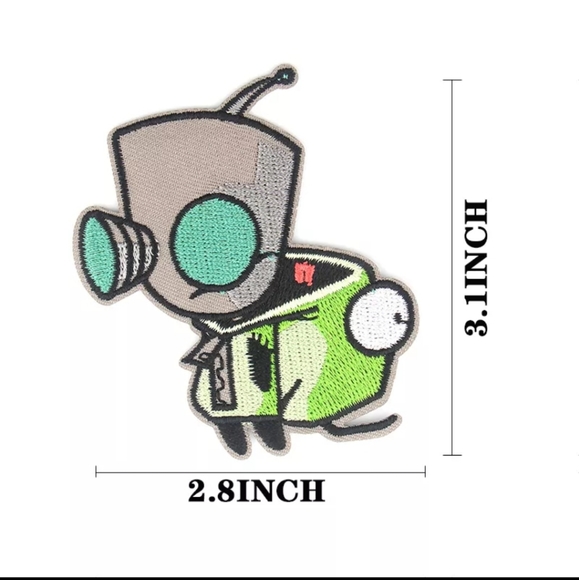 Invader Zim Gir Robot Patch - Picture 3 of 6
